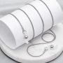 Jdesun 20 Pieces Eyeglass Chain Ends,Adjustable Metal Silver Bead Rubber Ends Connectors for Eye Glasses Holder Necklace Chain