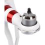 Owoda 4pcs/Set CNC Metal Motor Protect Mount Base Quick Release Reinforcement Plates Anti-Crack Kit for DJI Phantom 2 3 Series Drones (Silver)