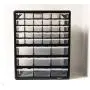 Homak 39-Drawer Parts Organizer, Black, HA01039001 Homak 39-Drawer Parts Organizer, Black, HA01039001