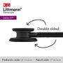3M Littmann Classic III Monitoring Stethoscope, Black Edition Chestpiece, Black Tube, 27 Inch, 5803