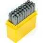 Steel Punch Stamp Die Set Metal Tool Letters (A-Z) 27-Piece Set 3mm Steel Punch Stamp Die Set Metal Tool Letters (A-Z) 27-Piece Set 3mm