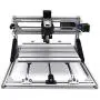 VEVOR CNC 3018 CNC Router Kit 3 Axis CNC Router Machine GRBL Control with ER11 and 5mm Extension Rod for Plastic Acrylic PCB PVC Wood Carving Milling Engraving Machine(XYZ Working Area 300x180x45mm)