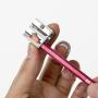 Mr. Pen Handheld Metal Pencil Sharpener with 2 Holes, Pack of 6