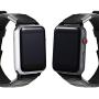 Maxjoy Compatible with Apple Watch Band, 42mm 44mm Nylon Strap Replacement Bands with Metal Clasp Compatible with Apple iWatch SE Series 6 5 4 3 2 1 Sport & Edition, Black