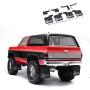 LICHIFIT Rubber Mudguard Front & Back Mud Fender Guard with Metal Stand for TRX4 Blazer K5 RC Car Upgraded Parts