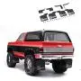 LICHIFIT Rubber Mudguard Front & Back Mud Fender Guard with Metal Stand for TRX4 Blazer K5 RC Car Upgraded Parts