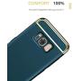 Galaxy S8 Case, 3 in 1 Hybrid Hard Plastic Case Ultra Thin and Slim Anti-Scratch Matte Finish Back Cover for Samsung Galaxy S8 (5.8)(2017) - Dark Green Galaxy S8 Case, 3 in 1 Hybrid Hard Plastic Case Ultra Thin and Slim Anti-Scratch Matte Finish Back Cover for Samsung Galaxy S8 (5.8)(2017) - Dark Green