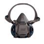 3M Rugged Comfort Half Facepiece Reusable Respirator 6503/49491, Large