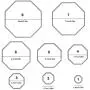3 Different Shapes of Cutting Dies Stencil Metal Template Molds (Rectangle, Circle & Octagon), DaKuan 24 Pieces Embossing Tools for Scrapbook, Album Paper DIY Crafts, Card Making