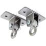 Barn-Shed-Play 2 Hole Heavy Duty Hangers and Springs Porch Swing Hanging Kit