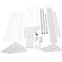 Rubbermaid Configurations Closet Kits, 3-6 ft., White Rubbermaid Configurations Closet Kits, 3-6 ft., White