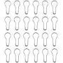 Floranea 100 Pcs 0.8 Inch Safety Pins Bulb Guard Metal Small Calabash for Knitting Stitch Markers Sewing Quilting DIY Clothing Craft Making Home Accessories (Silver) Floranea 100 Pcs 0.8 Inch Safety Pins Bulb Guard Metal Small Calabash for Knitting Stitch Markers Sewing Quilting DIY Clothing Craft Making Home Accessories (Silver)