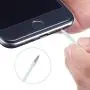 Tatuo Metal Anti Dust Plugs Compatible with iPhone 5/6/ 7/8/ X/XS, Included Phone Port Cleaning Brush Kit, Cell Phone Speaker Cleaning Brushes and Phone Receiver Cleaning Brush Set (16 Pieces)