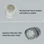 COOLWEST 2-Flow Stainless Kitchen Sink Aerator,360-Degree Swivel Faucet Aerator Dual Sprayer, with Gasket Faucet Replacement Part - 55/64 Inch-27UNS Female Thread COOLWEST 2-Flow Stainless Kitchen Sink Aerator,360-Degree Swivel Faucet Aerator Dual Sprayer, with Gasket Faucet Replacement Part - 55/64 Inch-27UNS Female Thread