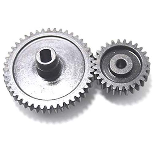VERBAY Upgrade Metal Reduction Gear + Motor Gear for Wltoys 144001 1/14 RC Car Parts