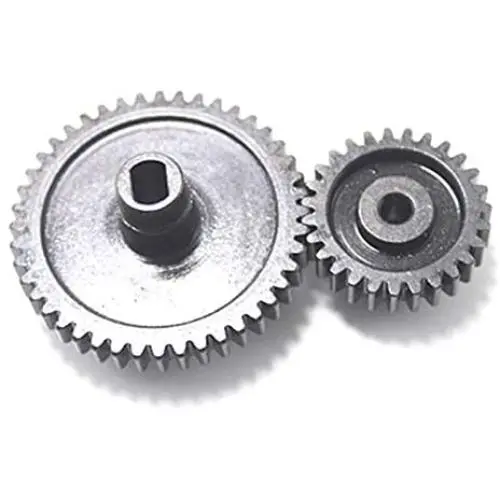 VERBAY Upgrade Metal Reduction Gear + Motor Gear for Wltoys 144001 1/14 RC Car Parts