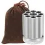 Quickly Revolver Pen Holder, Metal Pencil Holder, Silver/black/red Colors Office Supplies And Desk Organizers (Silver) Quickly Revolver Pen Holder, Metal Pencil Holder, Silver/black/red Colors Office Supplies And Desk Organizers (Silver)