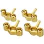 JVSISM 4Pcs Metal Steering Knuckles Hub Carrier Block EA1003 for JLB Racing Cheetah 1/10 RC Car Truck Upgrade Parts,YL