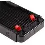 Computer Cooling Kit,DIY 240mm Cooler CPU/GPU Block Pump Reservoir LED Fan Heat Sink Compputer Water Cooling Kit Improve Heat Dissipation Experience Protect CPU