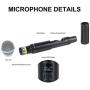 XTUGA A140 Wireless Microphone System, 4-Channel UHF Cordless Mic Set with Four Handheld Mics, All Metal Build, Fixed Frequency, Long Range 300ft, Ideal for Church,Karaoke (4 Handheld)