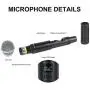 XTUGA A140 Wireless Microphone System, 4-Channel UHF Cordless Mic Set with Four Handheld Mics, All Metal Build, Fixed Frequency, Long Range 300ft, Ideal for Church,Karaoke (4 Handheld)