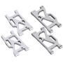 Tbest Swing Arm, Front + Rear Swing Arm Kit Metal Upgrade Parts for 144001 1/14 4WD RC Car