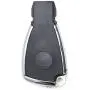 Beefunny Modified Smart Remote Car Key Shell Case 3 Button+Panic for Mercedes-Benz CLS C E S ( for Dual battery ONLY)