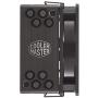 Cooler Master Hyper 212 Black Edition CPU Air Coolor, Silencio FP120 Fan, 4 CDC 2.0 Heatpipes, Anodized Gun-Metal Black, Brushed Nickel Fins for AMD Ryzen/Intel LGA1200/1151