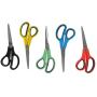 Westcott 8'' Straight Stainless Steel Soft Grip Handle Scissors, Assorted Colors, Pack of 15
