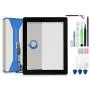 Fixcracked Touch Screen Replacement Parts Digitizer Glass Assembly for Ipad 4 + WiFi Antenna Cable and Professional Tool Kit (Black) Fixcracked Touch Screen Replacement Parts Digitizer Glass Assembly for Ipad 4 + WiFi Antenna Cable and Professional Tool Kit (Black)