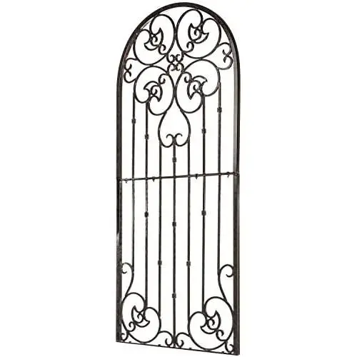 H Potter Garden Trellis for Climbing Plants Metal Wrought Iron Outdoor Wall Panel for Vines Flowers H Potter Garden Trellis for Climbing Plants Metal Wrought Iron Outdoor Wall Panel for Vines Flowers