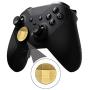 Elite Series 2 Accessories Kit, 2 Pcs Interchangeable Metal D-Pads with 1 Adjustment Tool, Perfect for Xbox One Elite Series 2 Controller (Gold)