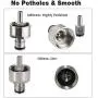【2 PCS】MRbrew Stainless Carbonation Cap, Designed with Ball Lock Type 5/16'' Barb Counter Pressure Bottle Filling, with 4 Extra O-Rings, Fits Most Home Brew Soda & Beer Carbonation Systems 【2 PCS】MRbrew Stainless Carbonation Cap, Designed with Ball Lock Type 5/16'' Barb Counter Pressure Bottle Filling, with 4 Extra O-Rings, Fits Most Home Brew Soda & Beer Carbonation Systems
