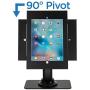 Mount-It! Anti-Theft Tablet Kiosk for iPad | Contact-Less iPad POS Stand | Rotating iPad Kiosk Mount | Locking iPad Tilt Stand for iPad 9.7 (MI-3771B)