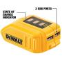 DEWALT 12V/20V MAX USB Charger, Tool Only (DCB090)