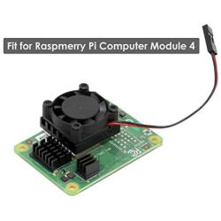 iUniker Raspberry Pi Computer Module 4 Heatsink, Raspberry Pi CM4 Cooling Fan and Heatsink, Pi Cooling Fan for Raspberry Pi Computer Module 4 (for CM4)