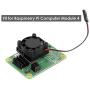 iUniker Raspberry Pi Computer Module 4 Heatsink, Raspberry Pi CM4 Cooling Fan and Heatsink, Pi Cooling Fan for Raspberry Pi Computer Module 4 (for CM4)