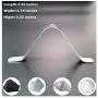 Nose Bridge Wire for Mask Premium Aluminum Metal Nose Strip Clip Piece Flat Flexible Bendable Nose Wire Without Non Adhesive Sew in Sewable for Handmade Cotton Fabric Cloth Sewing Mask (50pcs) Nose Bridge Wire for Mask Premium Aluminum Metal Nose Strip Clip Piece Flat Flexible Bendable Nose Wire Without Non Adhesive Sew in Sewable for Handmade Cotton Fabric Cloth Sewing Mask (50pcs)