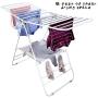 Honey-Can-Do Heavy Duty Gullwing Drying Rack, White Metal