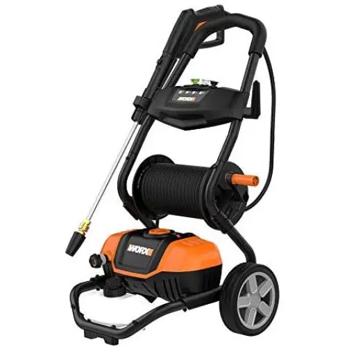 WORX WG604 13Amp, 2240 MAX psi / 1.93 MAX gpm Electric Pressure Washer with Rolling Cart WORX WG604 13Amp, 2240 MAX psi / 1.93 MAX gpm Electric Pressure Washer with Rolling Cart