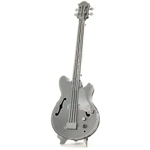 Metal Earth Fascinations Electric Bass Guitar 3D Metal Model Kit Metal Earth Fascinations Electric Bass Guitar 3D Metal Model Kit