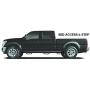 N-FAB Nerf Steps | D20100CC-6 | Gloss Black, Bed Access - fits 2019 Ram 2500/3500 Crew Cab 6.4 bed