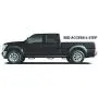 N-FAB Nerf Steps | D20100CC-6 | Gloss Black, Bed Access - fits 2019 Ram 2500/3500 Crew Cab 6.4 bed