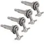 Dilwe 4pcs RC Car Joint Shaft,Durable Metal Transmission Joint Shaft for Wltoys K969 K979 K989 K999 P929 P939 1/28 RC Car Upgrade Parts Dilwe 4pcs RC Car Joint Shaft,Durable Metal Transmission Joint Shaft for Wltoys K969 K979 K989 K999 P929 P939 1/28 RC Car Upgrade Parts