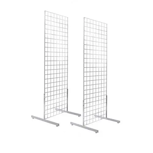 Only Hangers 2 x 6 Gridwall Panel Tower with T-Base Floorstanding Display Kit, 2-Pack White … Only Hangers 2 x 6 Gridwall Panel Tower with T-Base Floorstanding Display Kit, 2-Pack White …