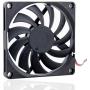 Gdstime 80mm x 80mm x 10mm DC 5V Brushless Cooling Fan 2PIN