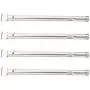 Xhring 4pack Straight Tube Burner, Grilling Corner Pipe Burner for Charbroil, Length 15.9inch