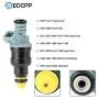 ECCPP 8pcs Fuel Injectors fit Jeep Grand Cherokee,Chevy Camaro/Caprice/Corvette/Impala,Dodge B2500/Dakota/Ram 1500 2500 Van/Ram 3500,Ford Crown Victoria/Excursion/F F-250 F-350 Super Duty/Mustang ECCPP 8pcs Fuel Injectors fit Jeep Grand Cherokee,Chevy Camaro/Caprice/Corvette/Impala,Dodge B2500/Dakota/Ram 1500 2500 Van/Ram 3500,Ford Crown Victoria/Excursion/F F-250 F-350 Super Duty/Mustang