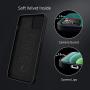 Neeliup Compatible with iPhone 12/12 Pro Magnetic Case, [Invisible Metal Plate Support Magnetic Car Mount][Premium PU Leather] Soft Silicone Bumper Ultra Slim Shockproof 6.1'' Cover-Green