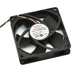 Artidux Replacement Case Fan 12V 0.36A 4WIRE 4.32W 808020mm for Dell OptiPlex 790 990 SFF Series Compatible Part Number: PVA080F12H 725Y7